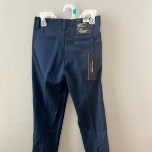 NWT ink blue Adjustable waist slim fit. size 8